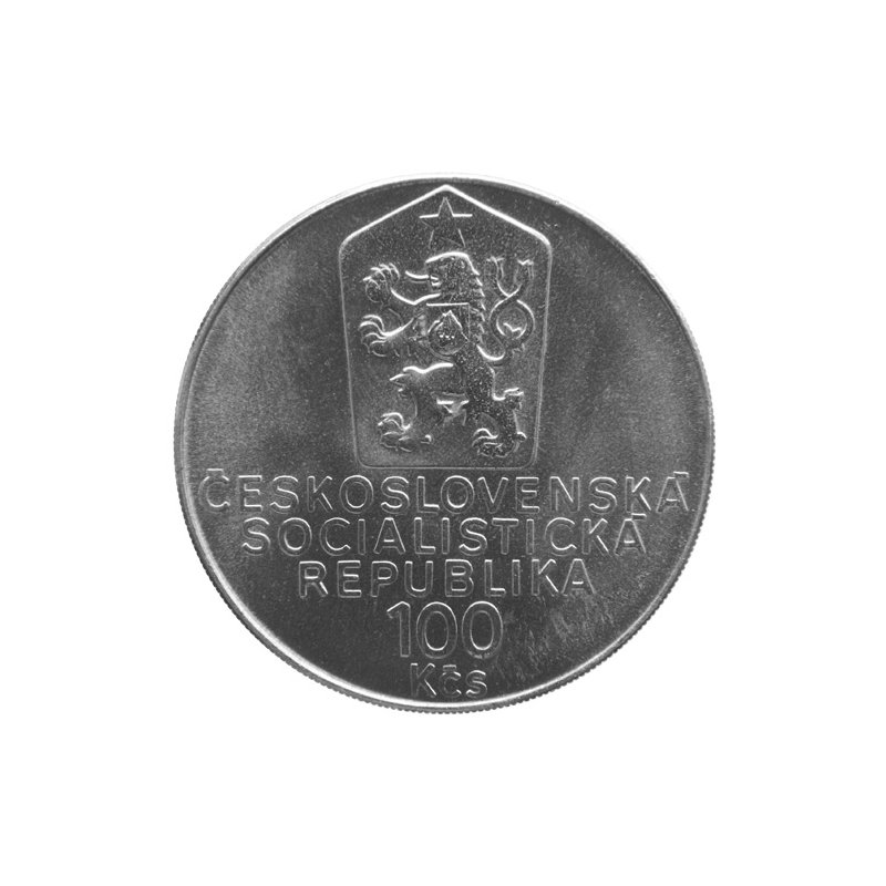 100 Kčs 1990 - 100. výročie narodenia Karla Čapka - Bežná kvalita