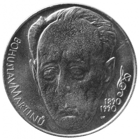 100 Kčs 1990 - 100. výročie narodenia B. Martinů - Bežná kvalita