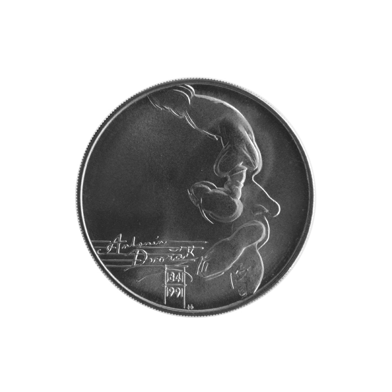 100 Kčs 1991 - 150. výročie narodenia A. Dvořáka - Bežná kvalita