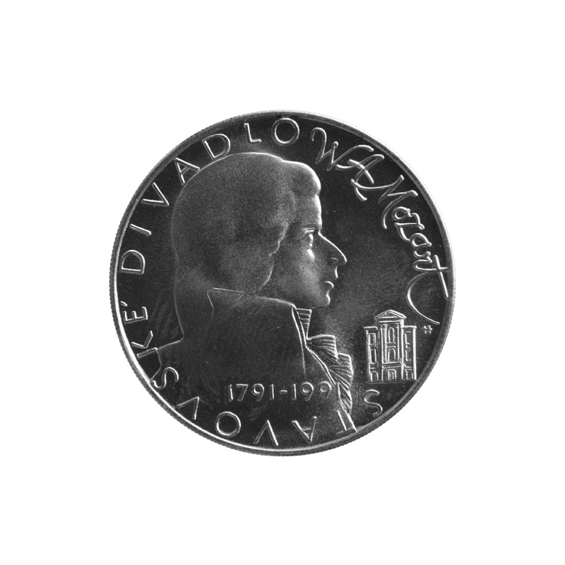 100 Kčs / 1991 - W. A. Mozart - BU