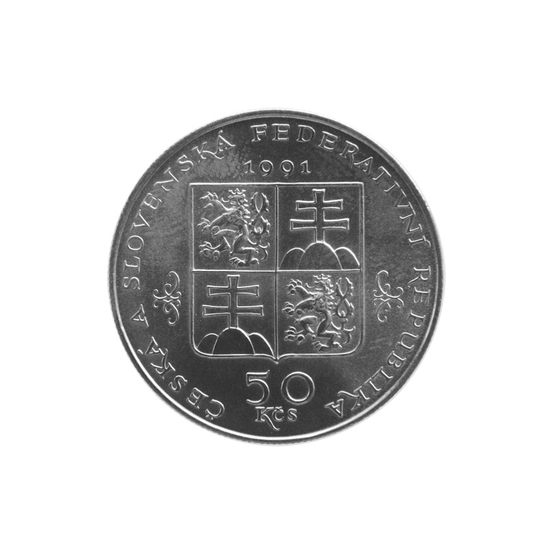 50 Kčs 1991 - Mariánske Lázně - Bežná kvalita