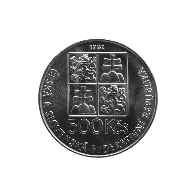 500 Kcs / 1992 - 500th anniversary of J. A. Komensky´s birth - Standard quality