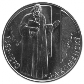 500 Kcs / 1992 - 500th anniversary of J. A. Komensky´s birth - Standard quality