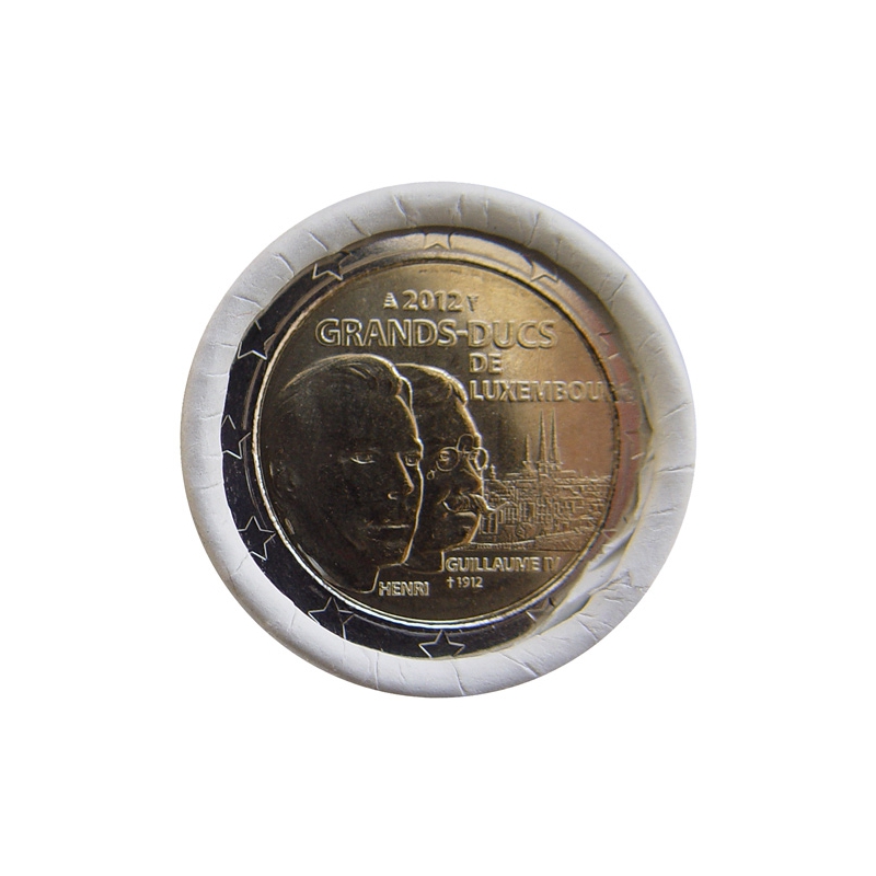 2 Euro Luxembursko 2012 - Guillaume IV.