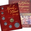 Charles I of Hungary - Set of coin replicas (gold and silver plated copper) Hungarian version