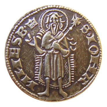 Medal with motive of Kremnica ducat - Patinated