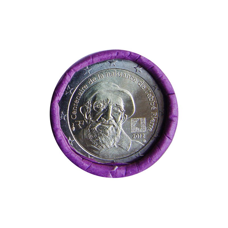 2 Euro Francúzsko 2012 - Abbe Pierre