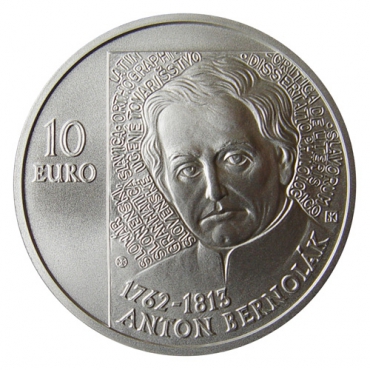 10 Eur 2012 - 250. výročie narodenia Antona Bernoláka - Bežná kvalita