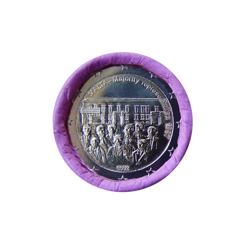 2 Euro / 2012 - Malta - Majority representation 1887
