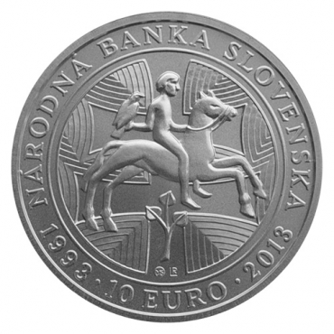 10 Eur 2013 - 20. výročie vzniku Národnej banky Slovenska - Bežná kvalita