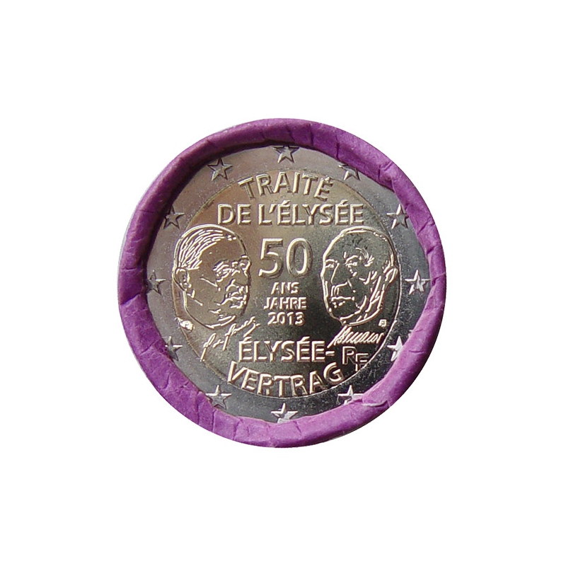 2 Euro Francúzsko 2013 - Elyzejská zmluva
