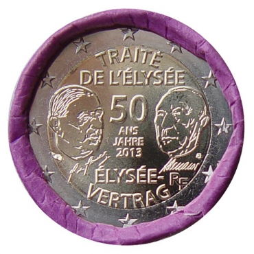 2 Euro / 2013 - France - Élysée Treaty