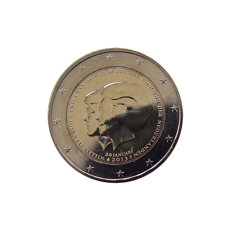 2 Euro Holandsko 2013 - Odstúpenie kráľovnej Beatrix