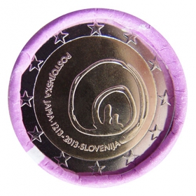 2 Euro Slovinsko 2013 - Jaskyňa Postojna