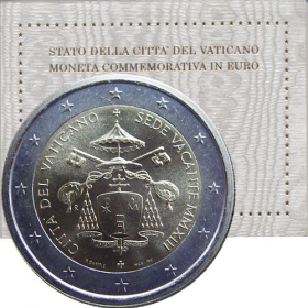 2 Euro / 2013 - Vatican - Sede Vacante