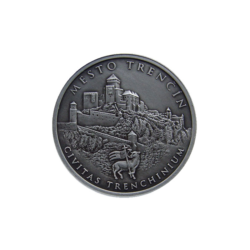Strieborná medaila Matúš Čák Trenčiansky - Patina