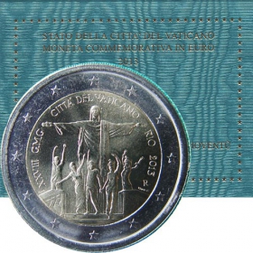 2 Euro Vatikán 2013 - Deň mládeže v Rio de Janeiro