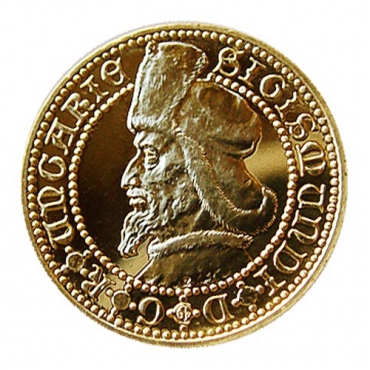 Small medal Sigismund of Luxemburg - Shiny