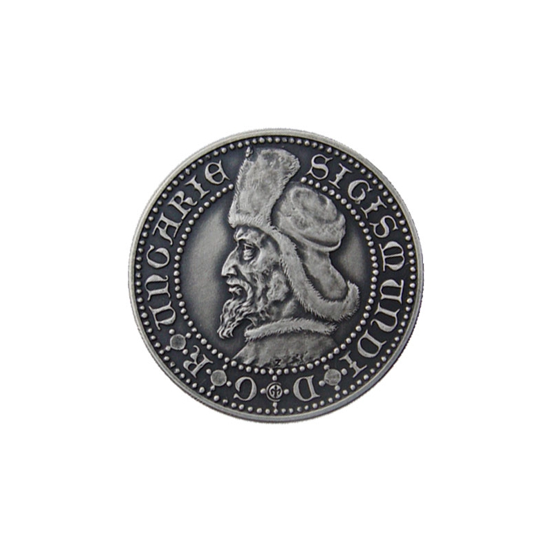 Strieborná medaila Žigmund Luxemburský - Patina