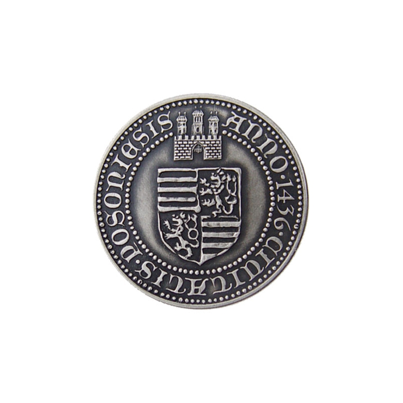 Strieborná medaila Žigmund Luxemburský - Patina