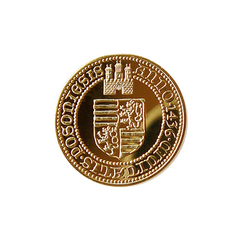 Medaila s kartou Žigmund Luxemburský - Lesk