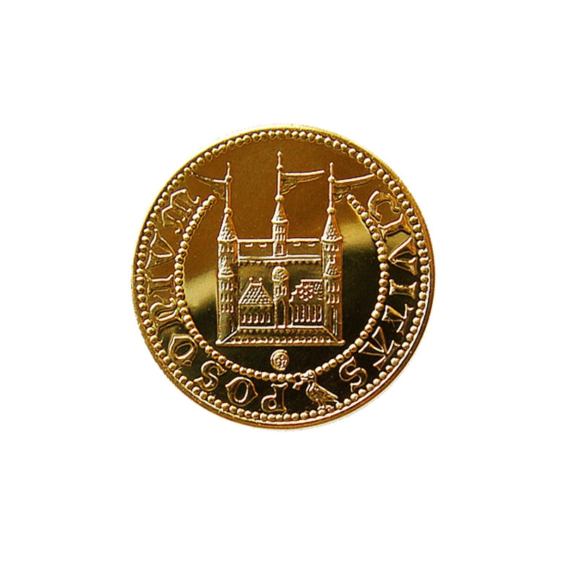 Medaila s kartou Matej Korvín - Lesk