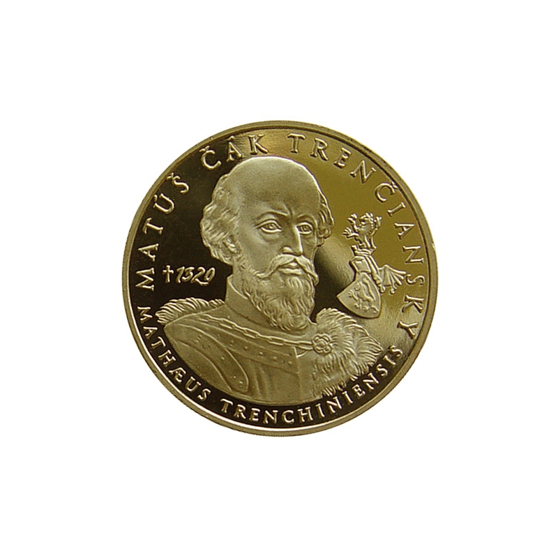 Medal with card - Matthew III Csak - Shine