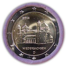 2 Euro / 2014 - Germany - Lower Saxony : Michaelis Church 'F'