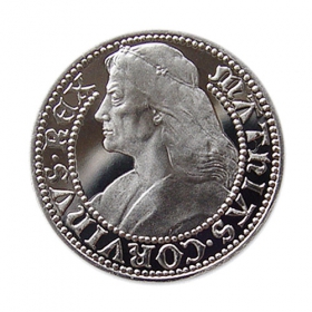 Strieborná medaila Matej Korvín - Proof
