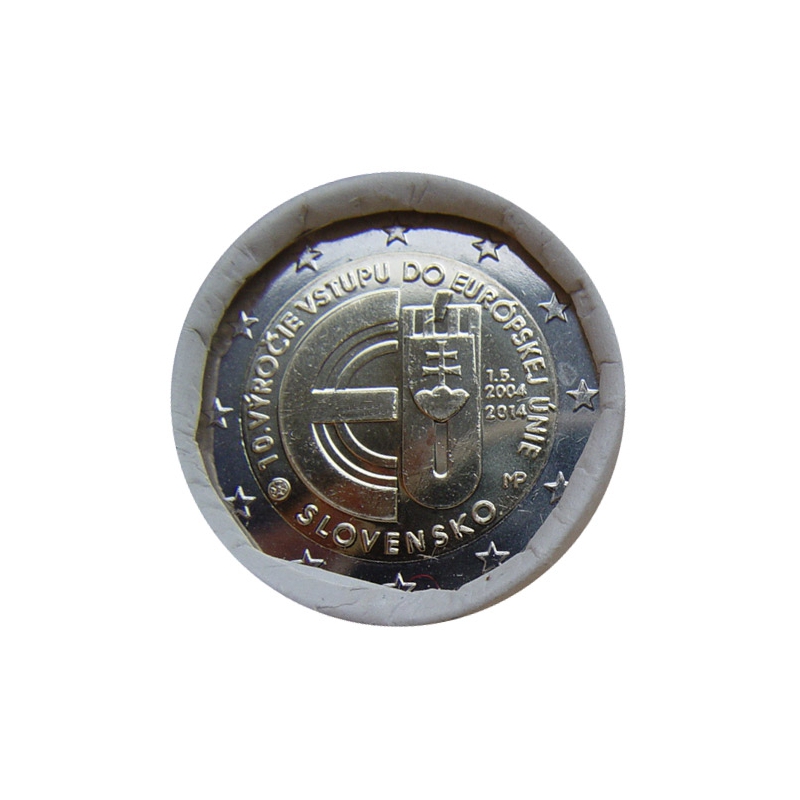 2 Euro Slovensko 2014 - Vstup SR do EÚ