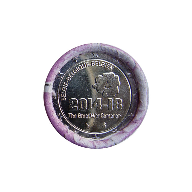 2 Euro Belgicko 2014 -  Prvá svetová vojna